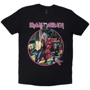 IRON MAIDEN PARADISE CLUB CIRCLE TEE BLACK