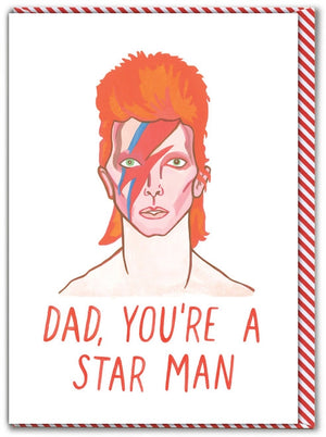 DAD YOU'RE A STAR MAN FATHER'S DAY CARD