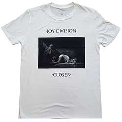JOY DIVISION CLOSER WHITE LIGHTWEIGHT TEE