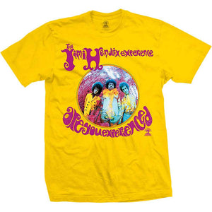 JIMI HENDRIX YELLOW ARE YOU EXPERIENCED? TEE