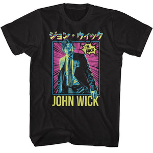 JOHN WICK JAPANESE NEON TEE
