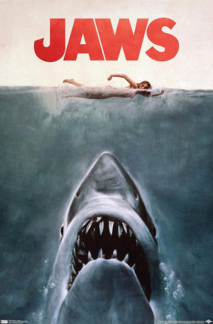 JAWS RETRO MOVIE POSTER  KEY ART 439
