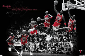 MICHAEL JORDAN FLY MAXI POSTER 340