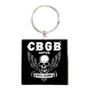 CBGB SQUARE KEY CHAIN