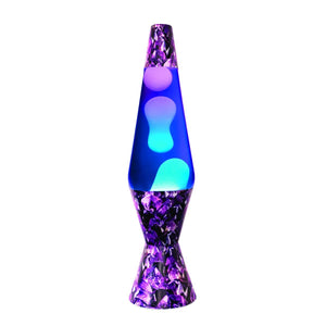 RETRO LAVA LAMP AMETHYST WORLD DIAMOND