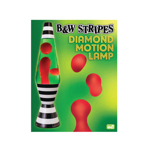 RETRO LAVA LAMP BEETLEJUICE STRIPES