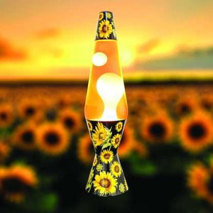 RETRO LAVA LAMP SUNFLOWER DIAMOND