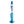 RETRO LAVA LAMP METALLIC BLUE MOTION ROCKET LAMP