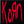 KORN LOGO MAGNET