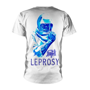 DEATH LEPROSY BLUE RED WHITE TEE