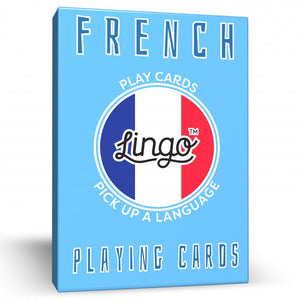 LEARN FRENCH PLAYING CARDS