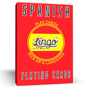 LEARN SPANISH PLAYING CARDS