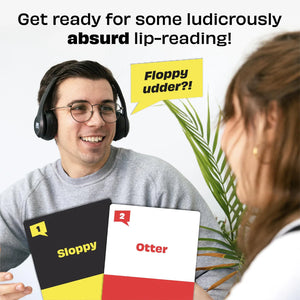 SORRY WHAT BAD LIP READING PARTY GAME