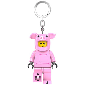 LEGO PIGGY KEYRING MINIFIGURE TORCH