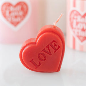 HEART SHAPED LOVE CANDLE