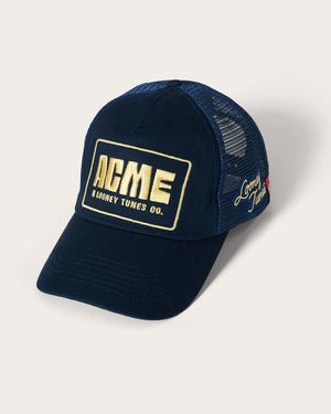 ACME LOONEY TUNES RETRO TRUCKER CAP EMBROIDERED