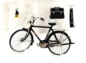 RETRO BICYCLE MINI FIGURINE BLACK