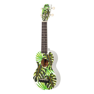 UKULELE MONSTERA DESIGN  W/ BAG