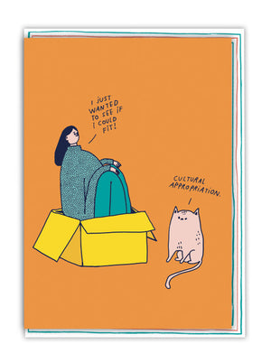 CULTURAL APPROPRIATION CAT CARD
