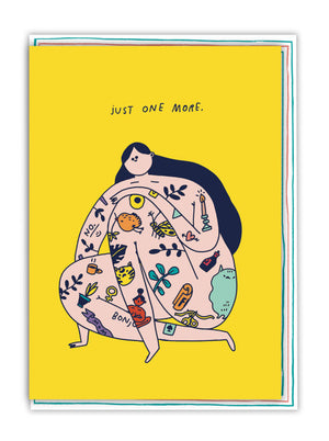 JUST ONE MORE BIRTHDAY CARD