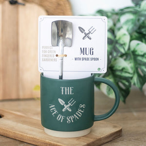 ACE OF SPADES MUG AND SPADE SPOON GIFT SET