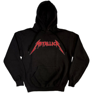 METALLICA SKULL RED HOODIE