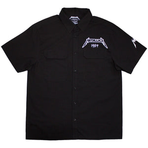 METALLICA COLLARED SHIRT RIDE THE LIGHTNING