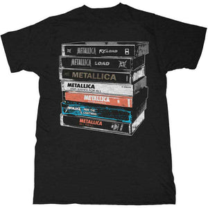 METALLICA CASSETTES RETRO TEE