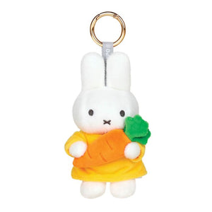 MIFFY WITH CARROT PLUSH KEYCHAIN
