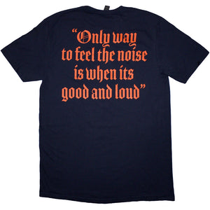 MOTORHEAD GOOD AND LOUD NAVY TEE