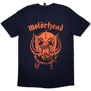 MOTORHEAD GOOD AND LOUD NAVY TEE