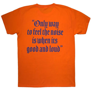 MOTORHEAD GOOD AND LOUD ORANGE TEE