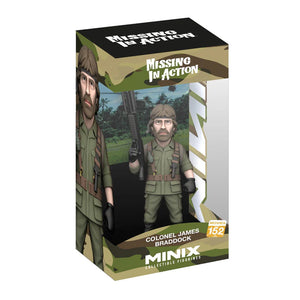 CHUCK NORRIS AS BRADDOCK MINIX FIGURINE
