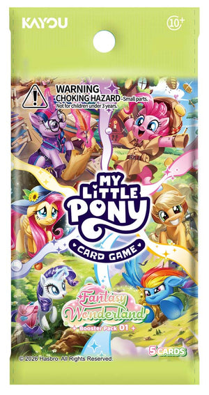 KAYOU MY LITTLE PONY TCG: SERIES 1 BOOSTER PACK - FANTASY WONDERLAND