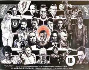 PAUL STONE MOVIE CHARACTERS MINI POSTER 40X50CM 313