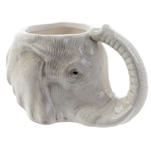 ELEPHANT HEAD 3D SCULPTURED MUG