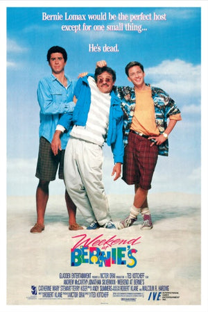 WEEKEND AT BERNIES RETRO POSTER MAXI SIZE 165