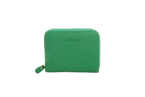 WALLET MISSION BAY GREEN VEGAN LEATHER