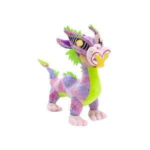 TANIWHA WHAKAMA PURPLE PLUSHIE MEDIUM 40CM