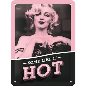MARILYN MONROE SOME LIKE IT HOT TIN SIGN 20X30COM