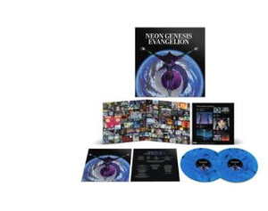 SOUNDTRACK | NEON GENESIS EVANGELION (ORIGINAL SERIES SOUNDTRACK) (BLUE AND BLACK 2LP EDITION) (VINYL)
