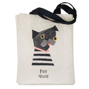 PABLO PUGCASSO LARGE COTTON TOTE BAG PICASSO ART BAG
