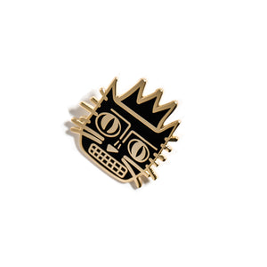 BASQUIAT BASQUICAT BADGE PIN