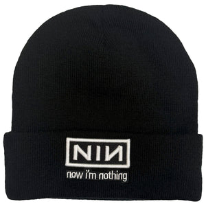NINE INCH NAILS ROLLED BEANIE