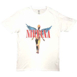 NIRVANA WHITE ANGELIC TEE