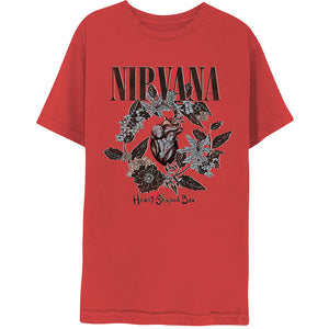 NIRVANA HEART SHAPED BOX TEE