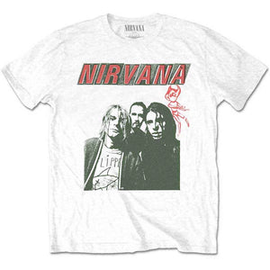 NIRVANA FLIPPER WHITE TEE