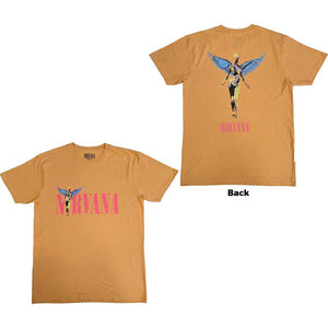NIRVANA IN UTERO ORANGE TEE