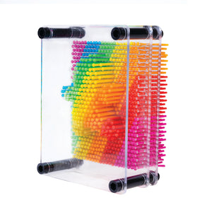 PIN ART RAINBOW SMALL DESKTOP TOY OFFICE TOY 95X55X126MM