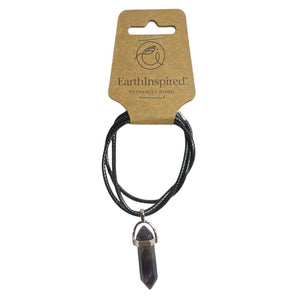 AMETHYST CRYSTAL POINT NECKLACE